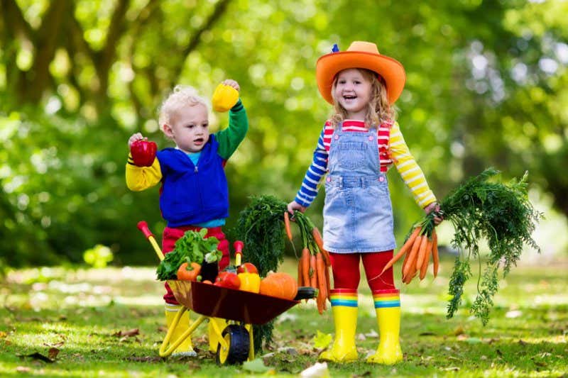 Kinder im Garten So begeistern Sie die Kleinen fürs Grüne