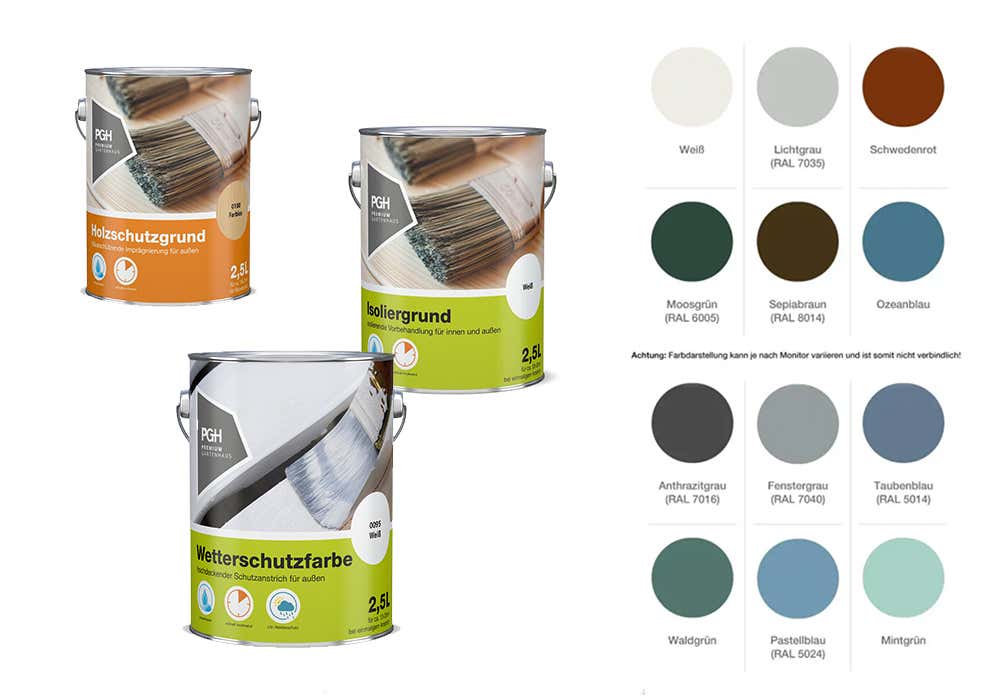 Set de peinture opaque Premium S