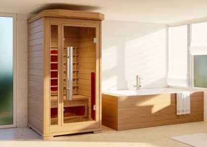 Kleine Sauna bis -30% kaufen: Innensaunen für 2 Personen