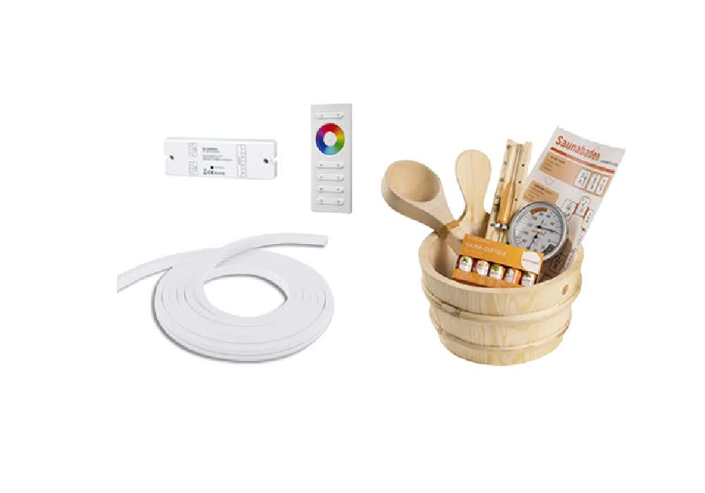 Set d'accesoires de sauna premium